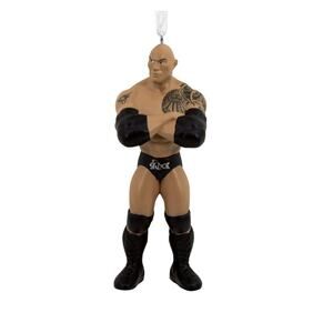 NIB 2022 Hallmark WWE Dwayne "The Rock" Johnson Christmas Ornament NEW IN BOX